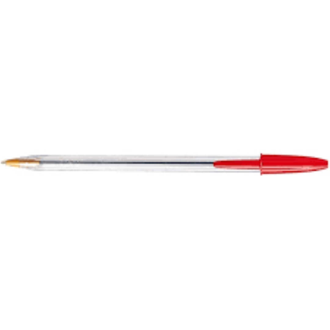 BIC RED CRYSTAL PEN